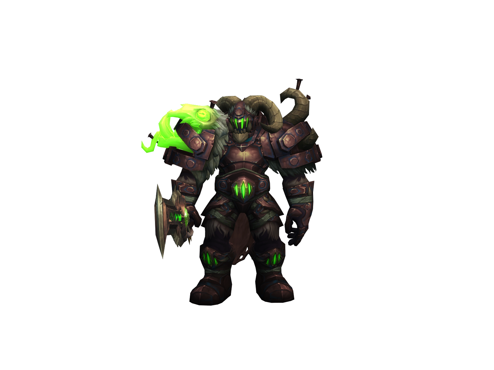 Zogran 3D character render