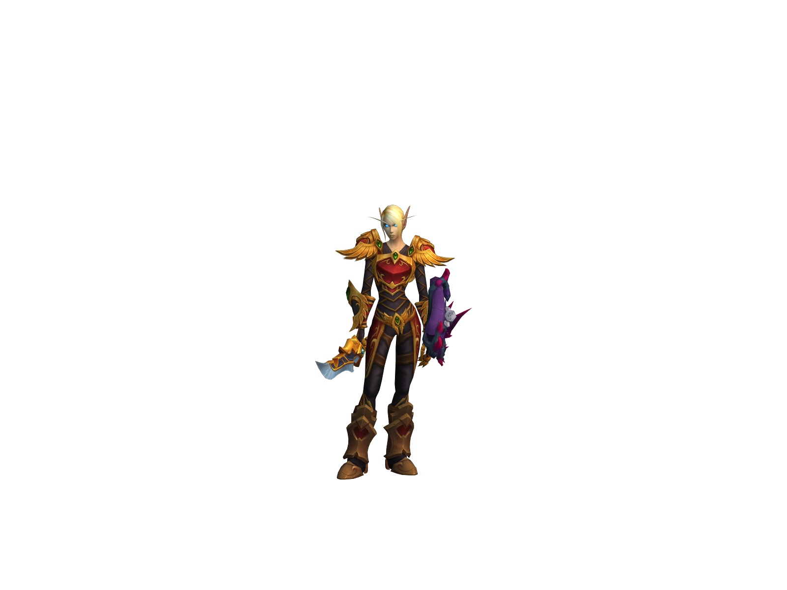 Zharipala 3D character render