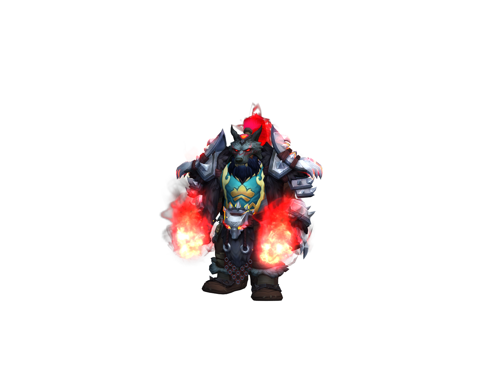 Cróud 3D character render