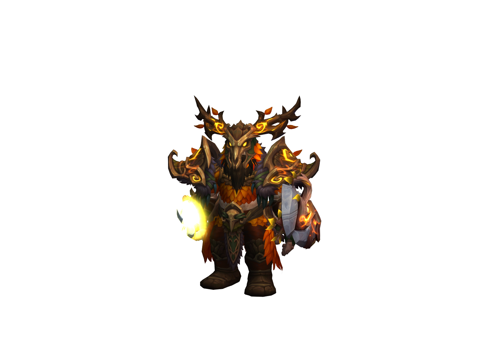 Úði 3D character render