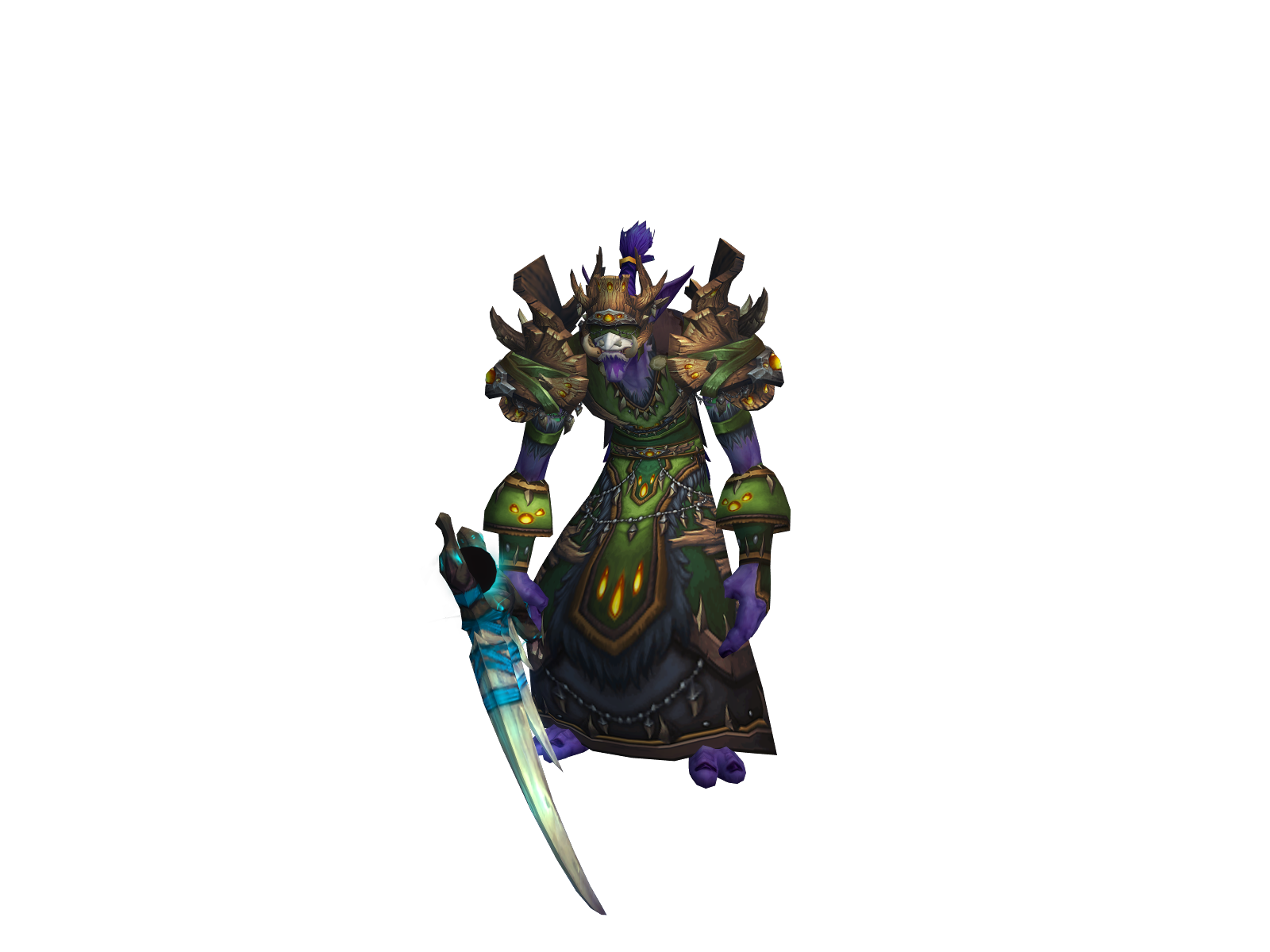 Wilwarin 3D character render
