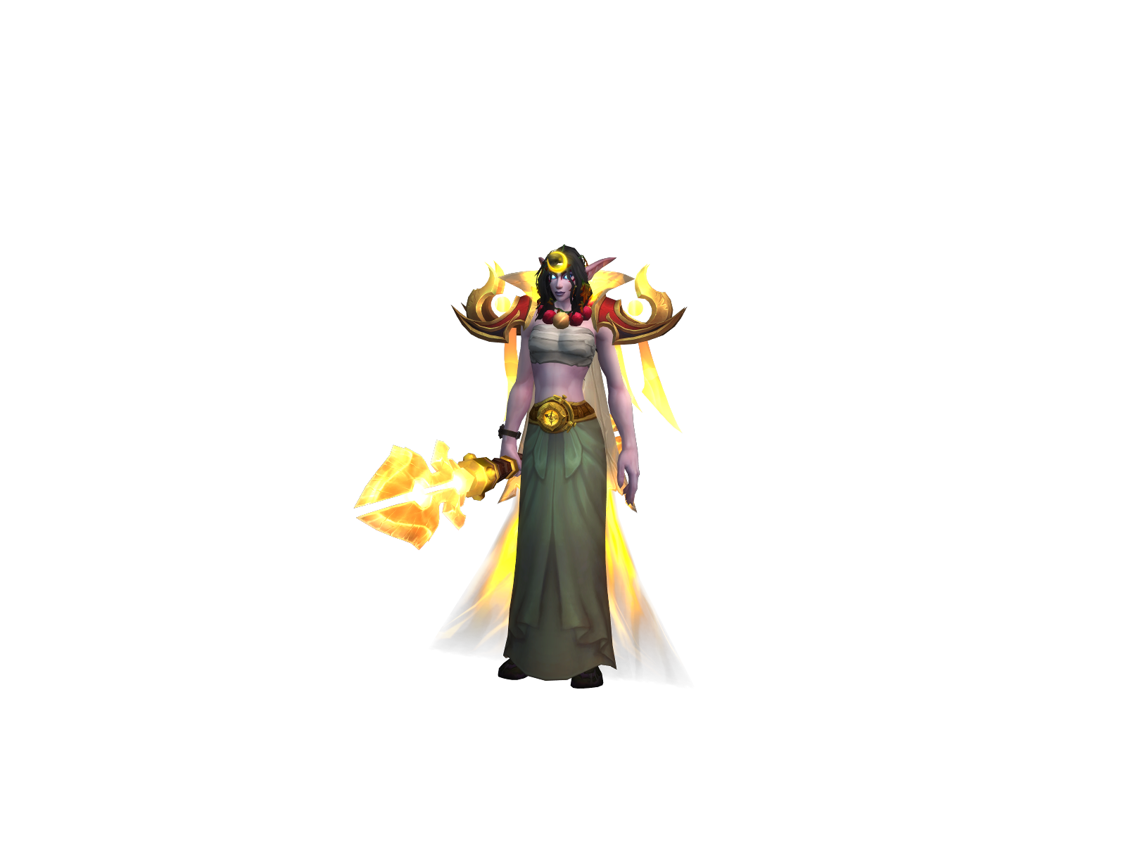 Lunua 3D character render