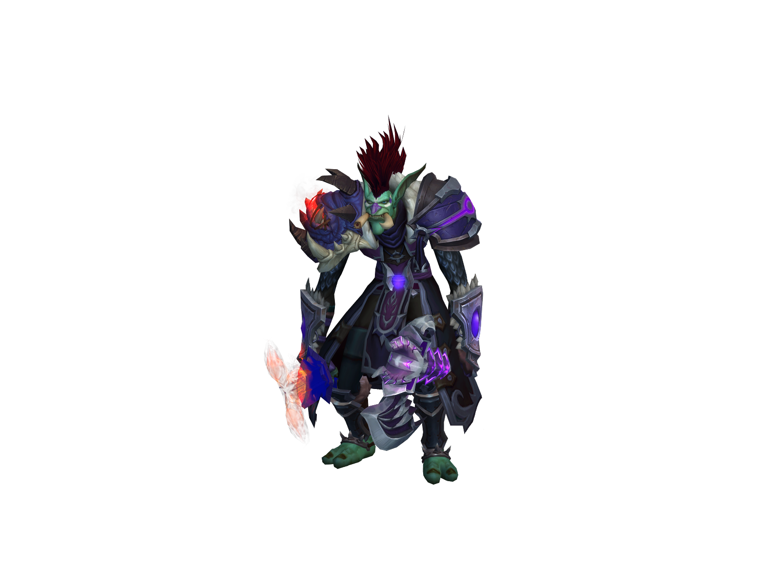 Todrom 3D character render
