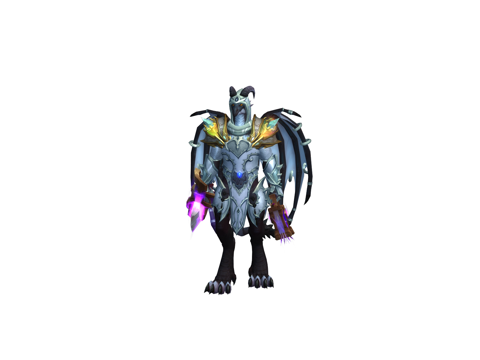 Iguanion 3D character render