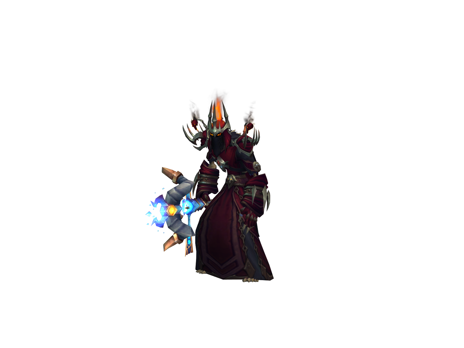 Holyblain 3D character render