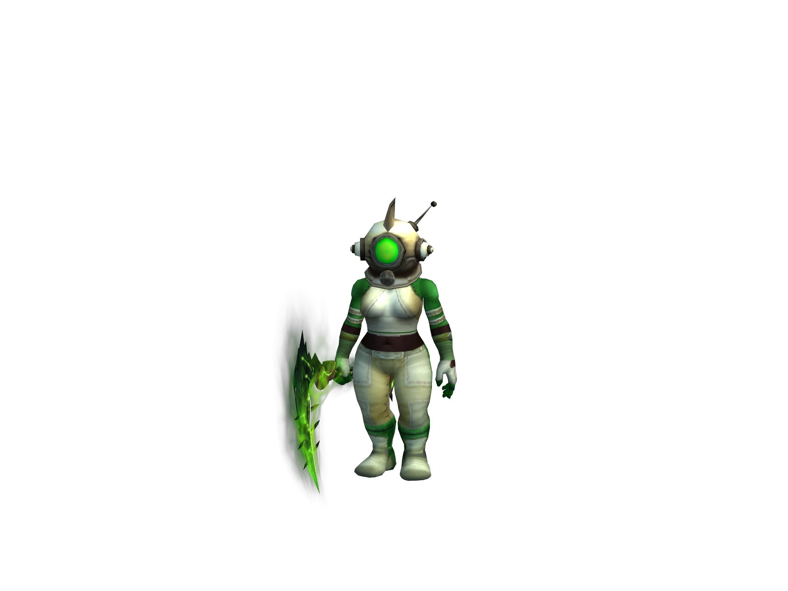 Lenzarcane 3D character render
