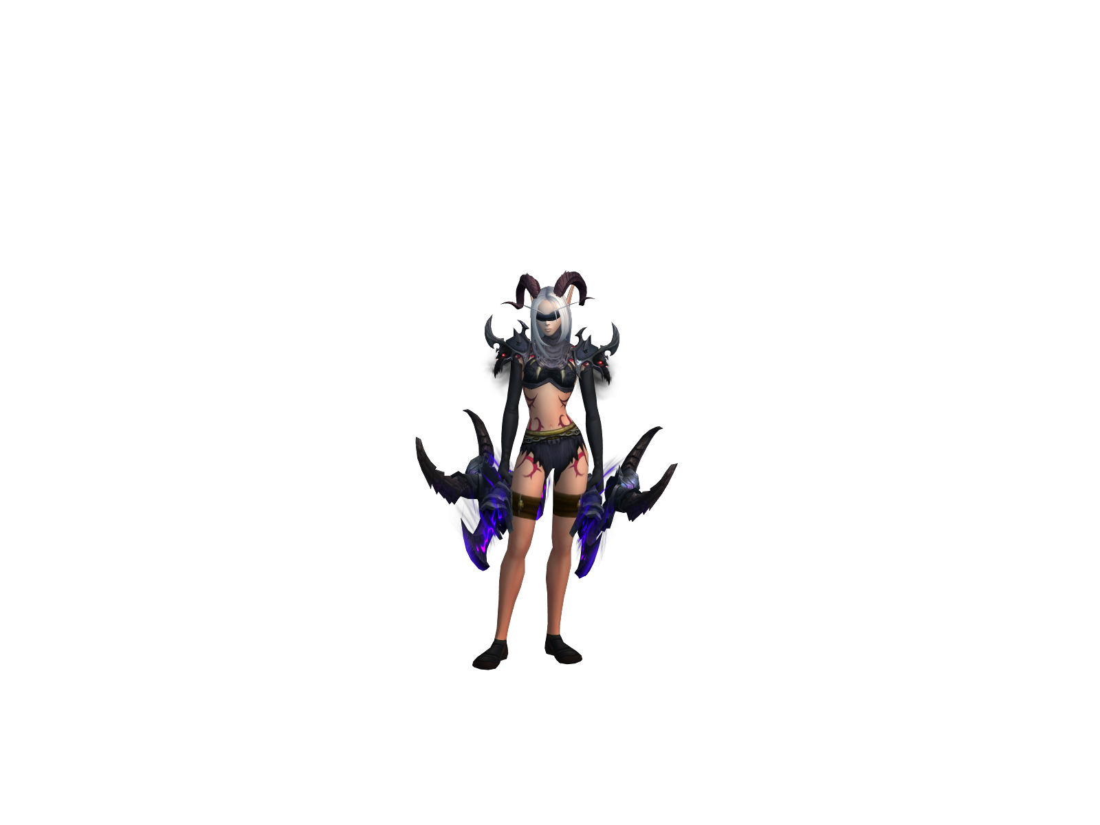 Gíanna 3D character render