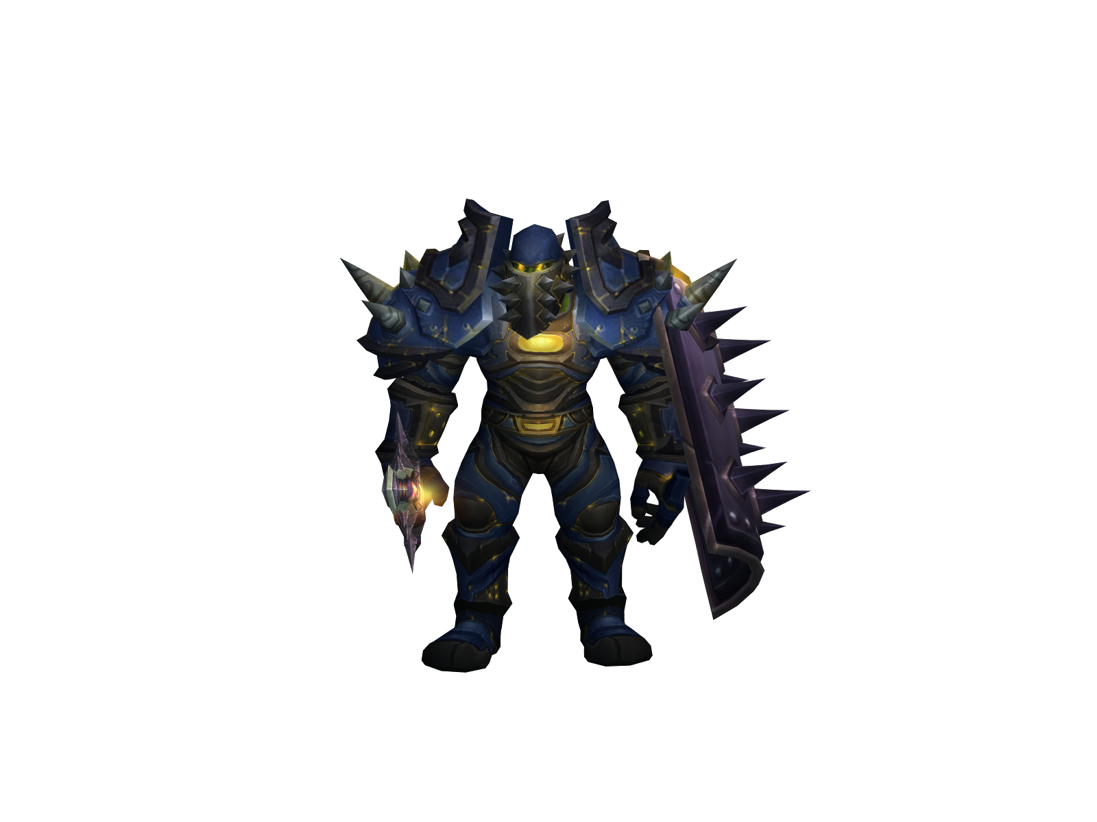 Zagrog 3D character render