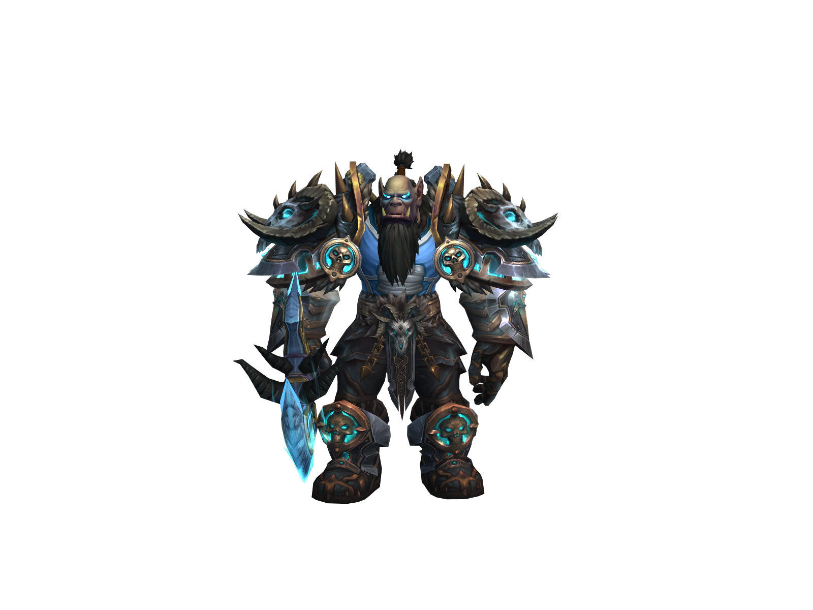 Rifty 3D character render