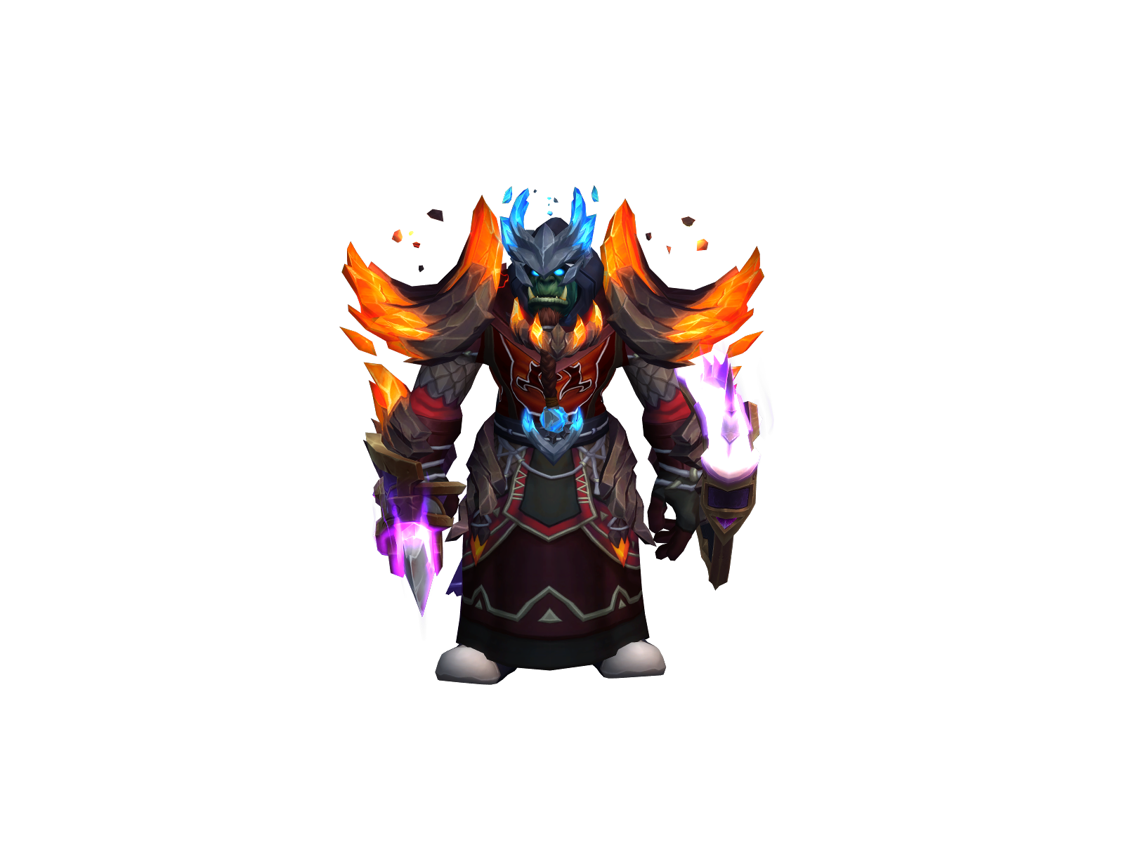 Hadád 3D character render