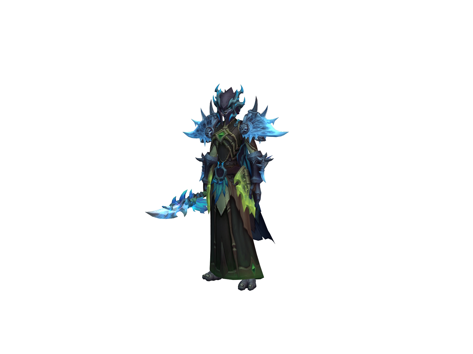 Viserion 3D character render
