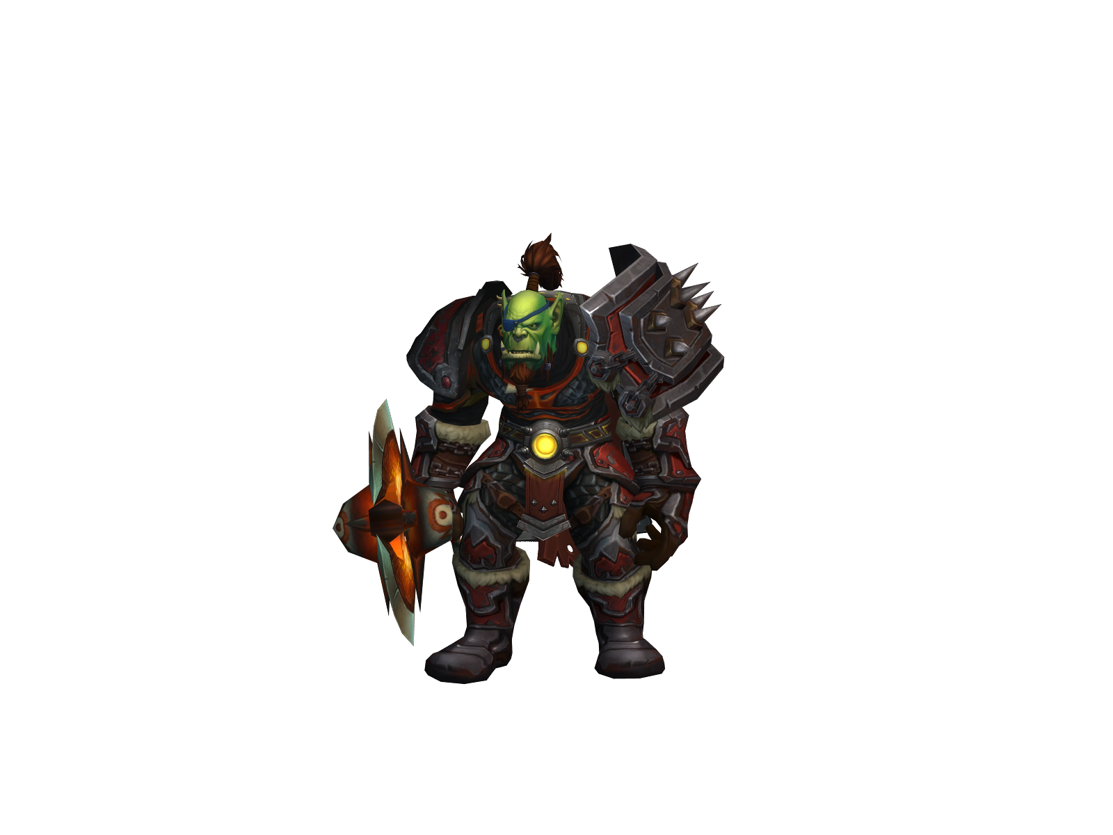 Wares 3D character render