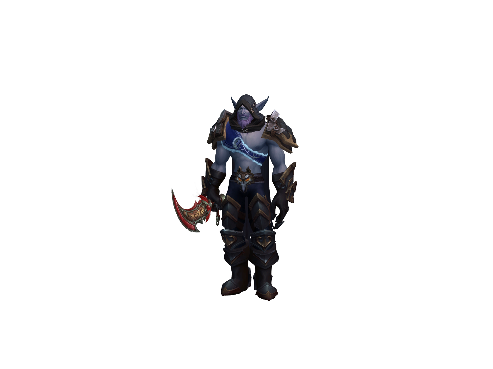 Pazie 3D character render