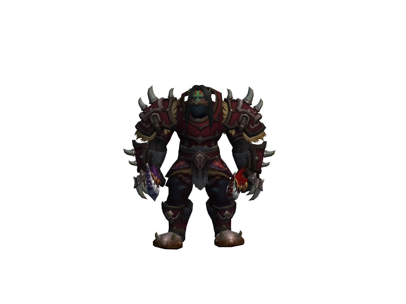 Indahass 3D character render