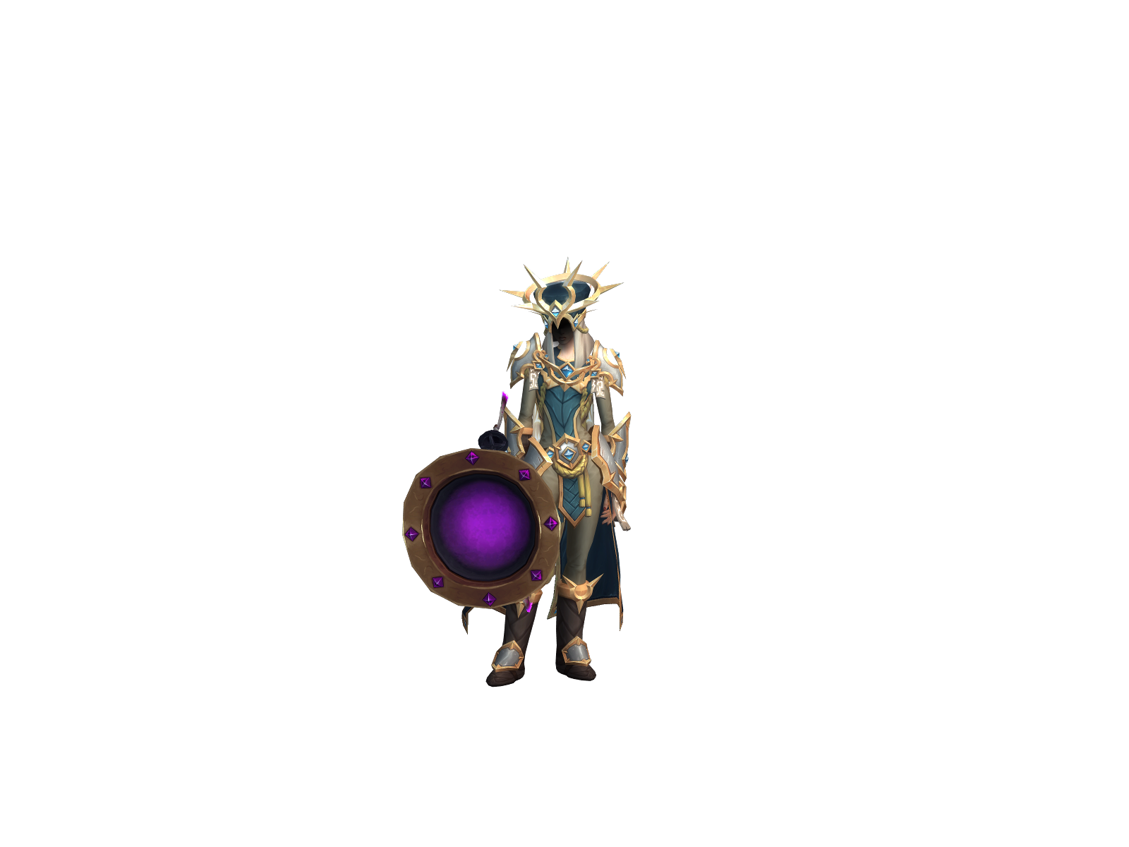 Sacrednex 3D character render