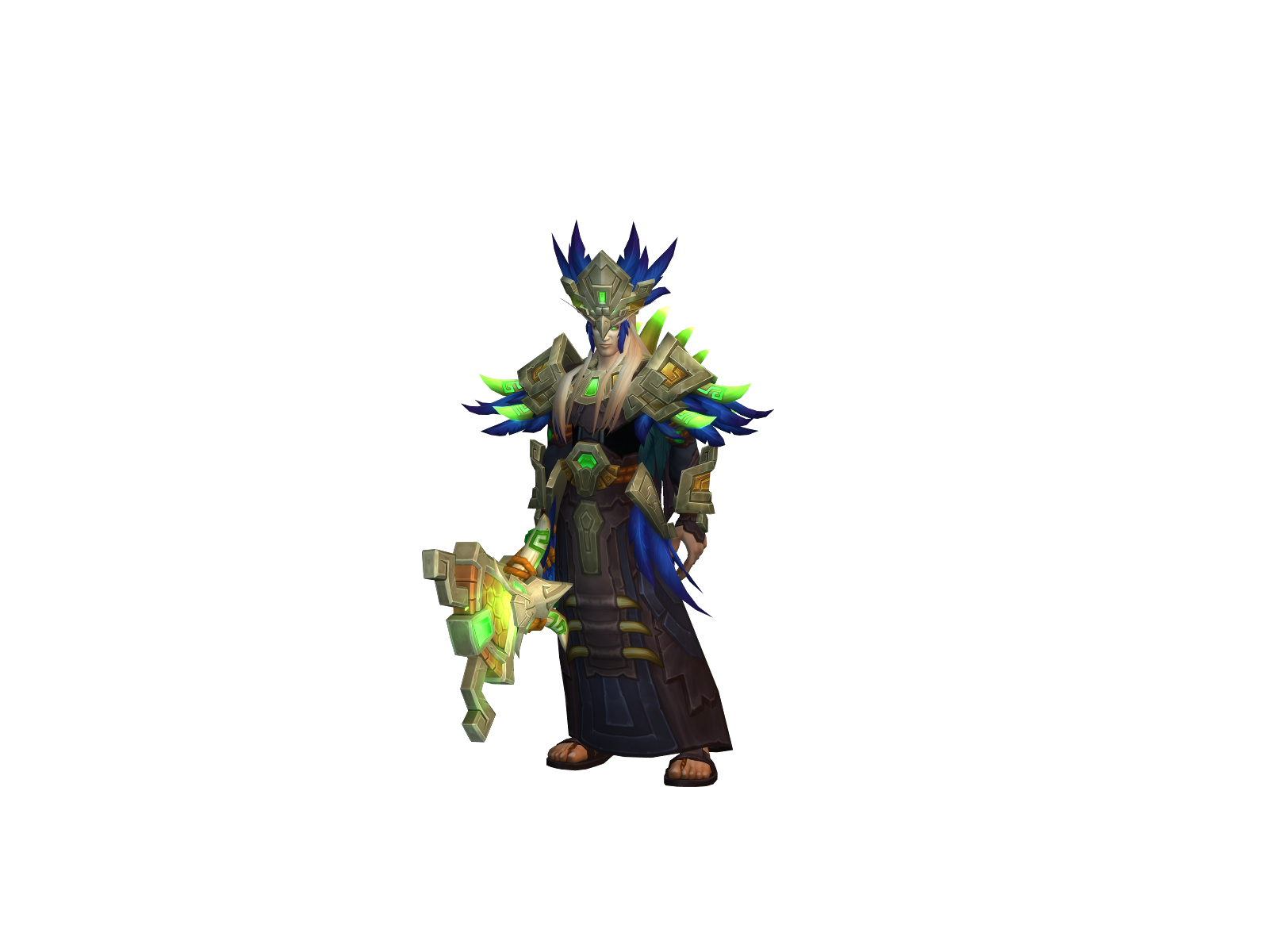 Sheol 3D character render