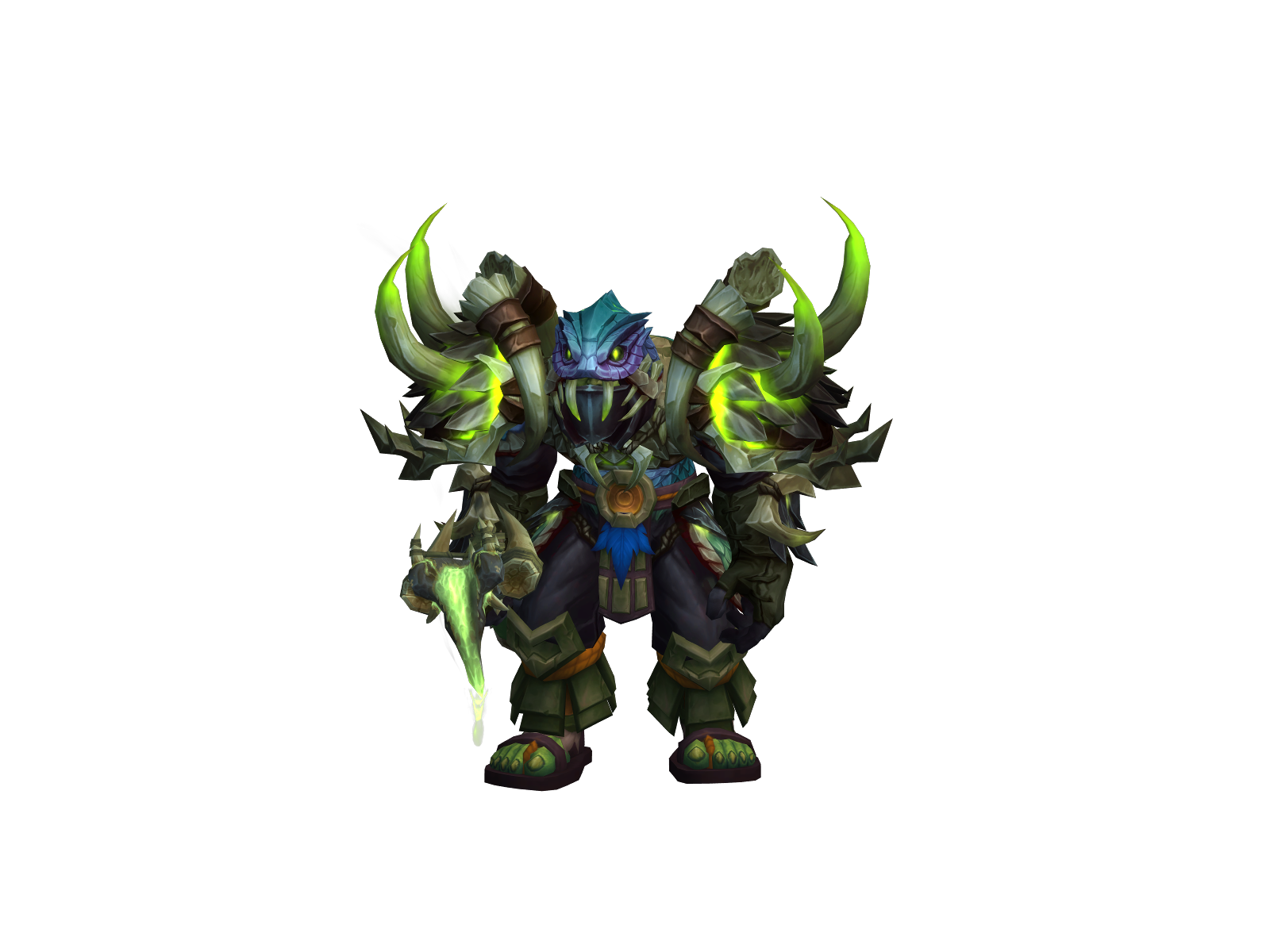 Beäst 3D character render