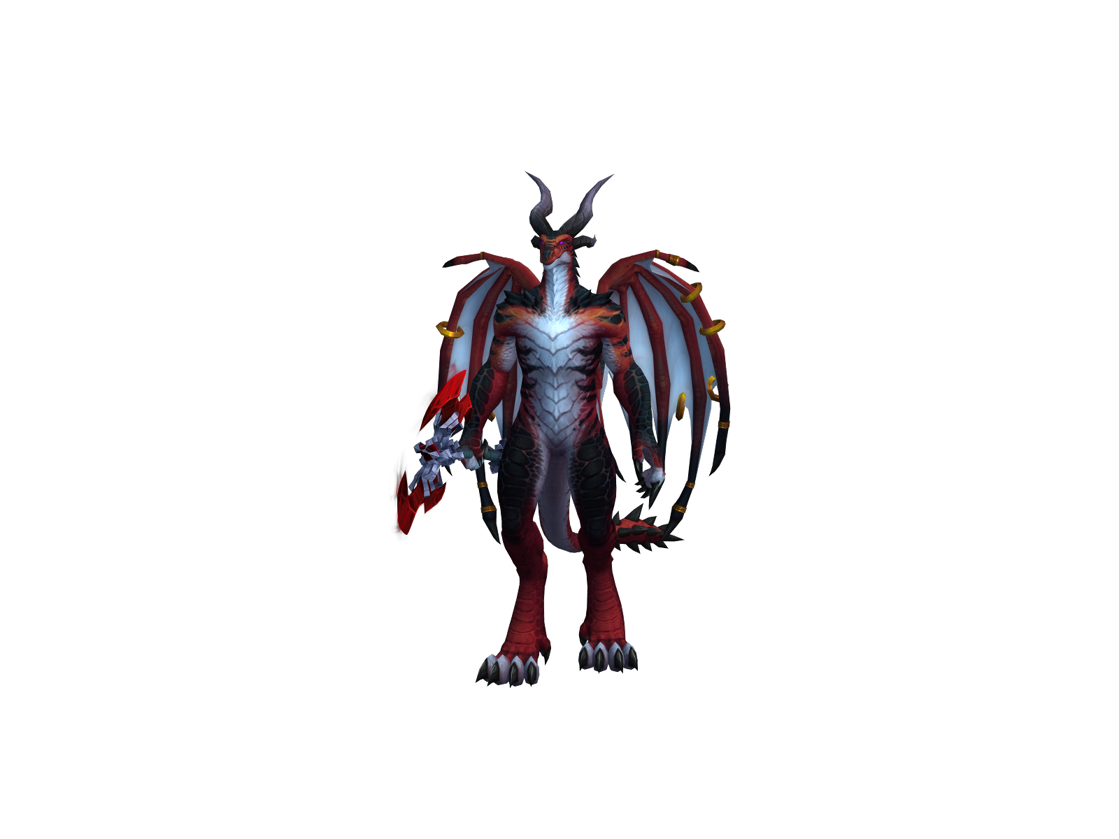 Lockdra 3D character render