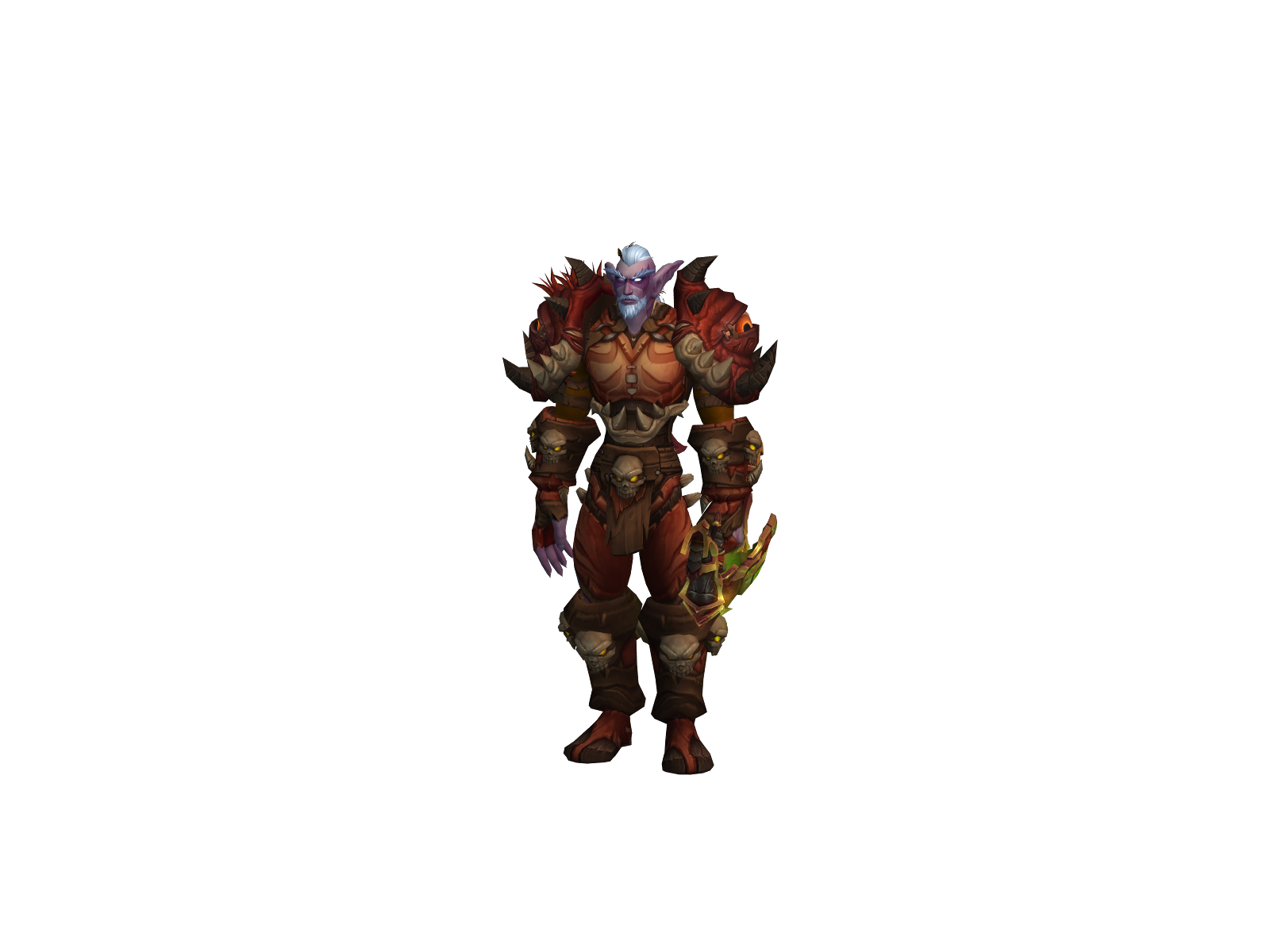 Laflaiche 3D character render
