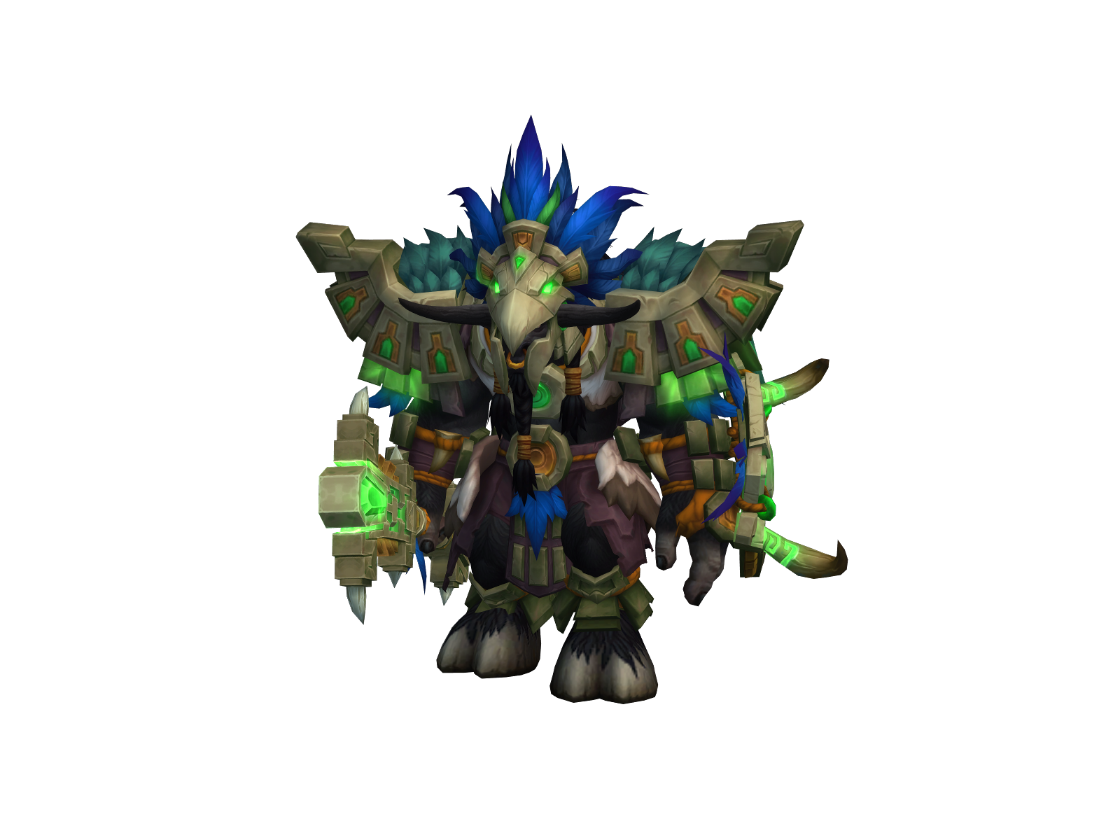Derhunethal character render