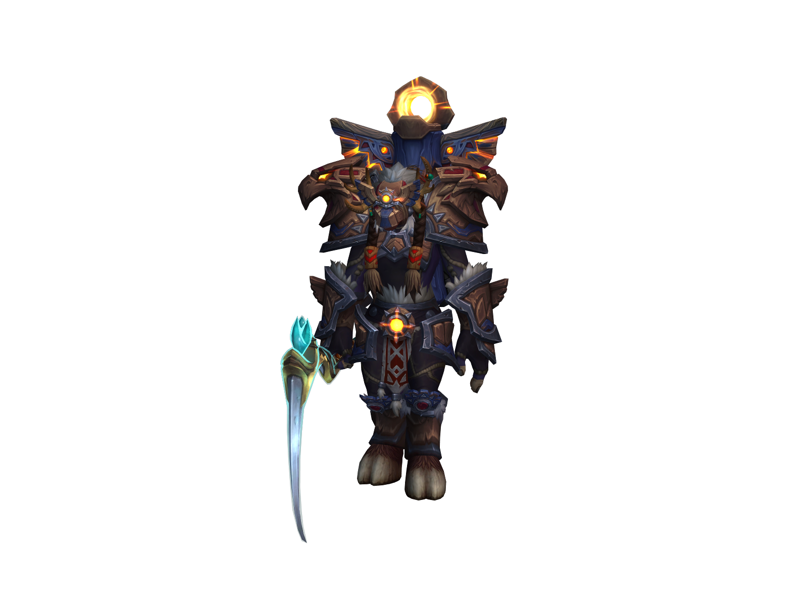 Dewarden 3D character render