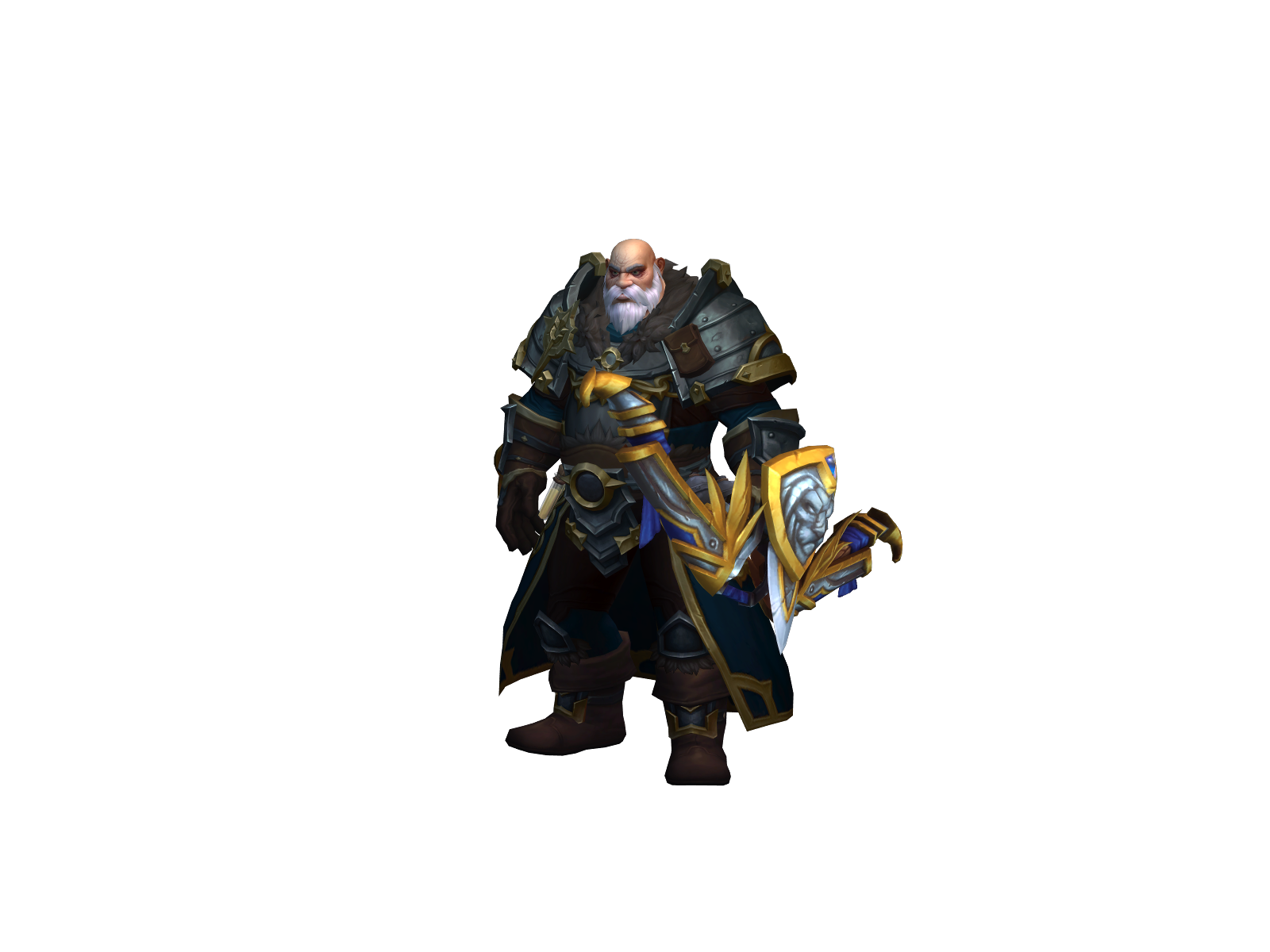 Hevy 3D character render