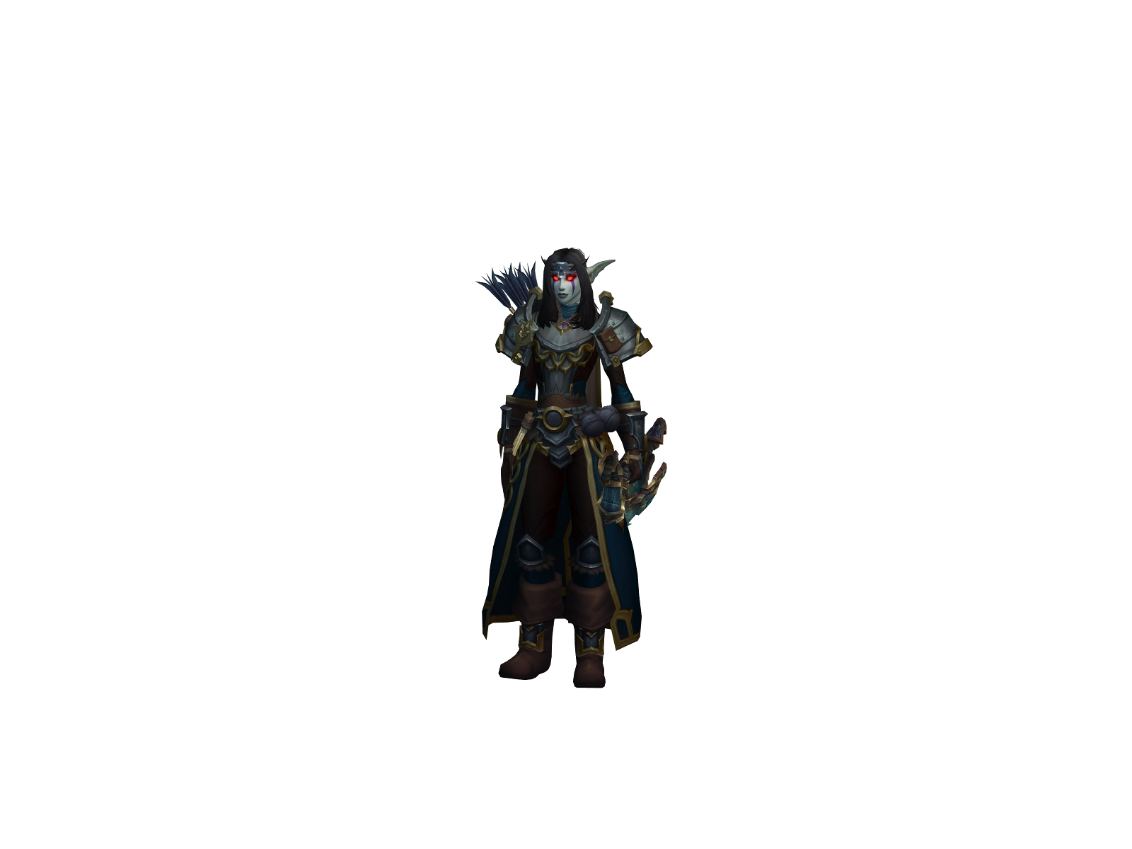 Nyxilith 3D character render