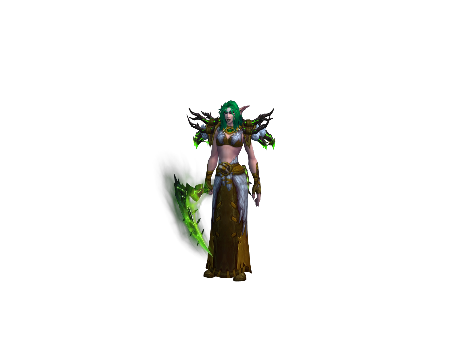 Kyralin 3D character render