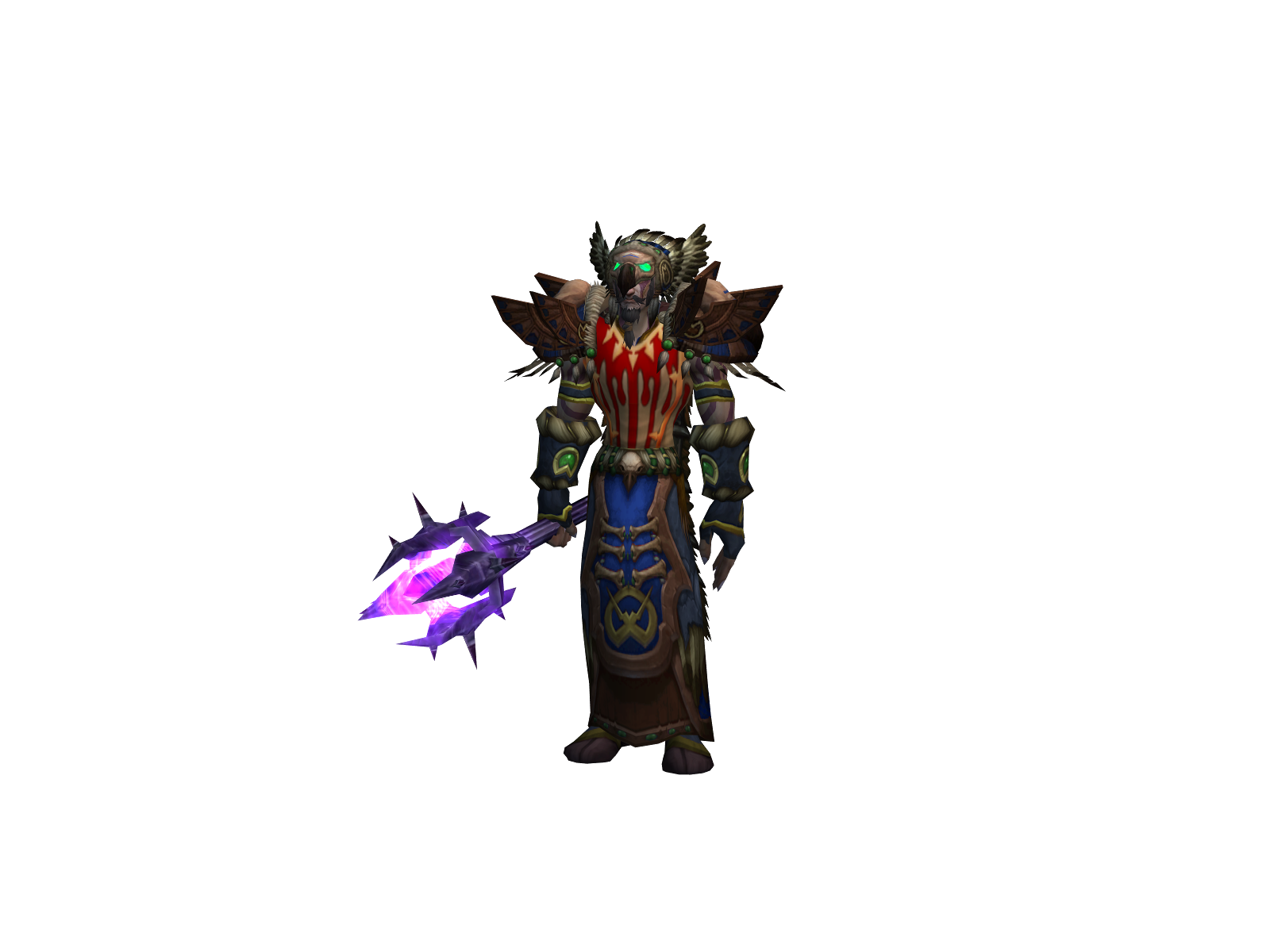 Struggly 3D character render