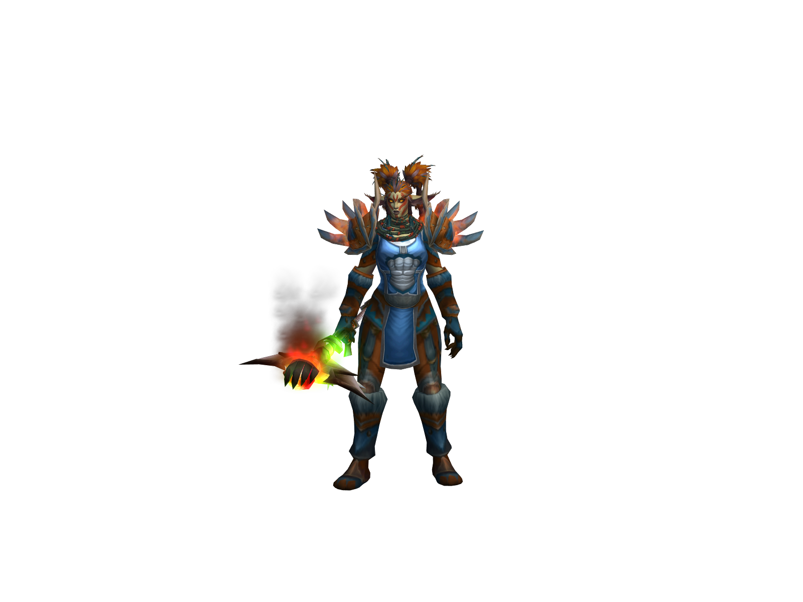 Hamilina 3D character render