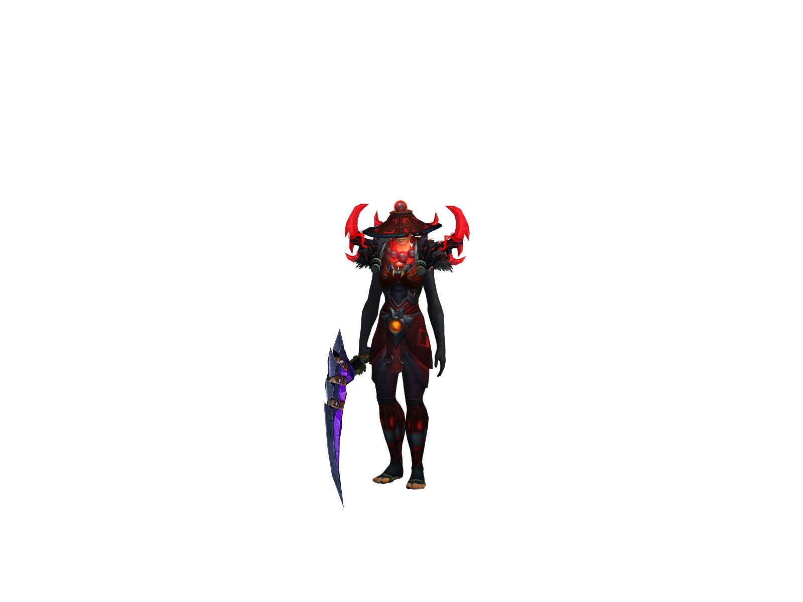 Herewego 3D character render