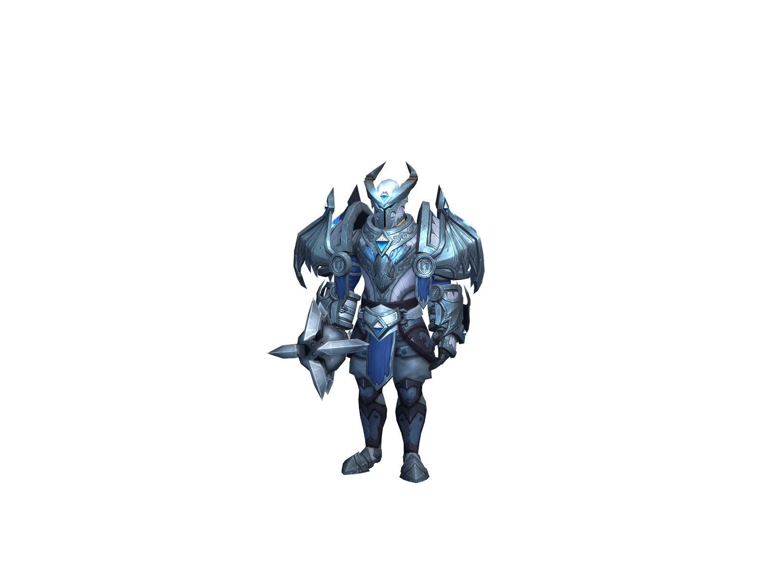 Serratus 3D character render