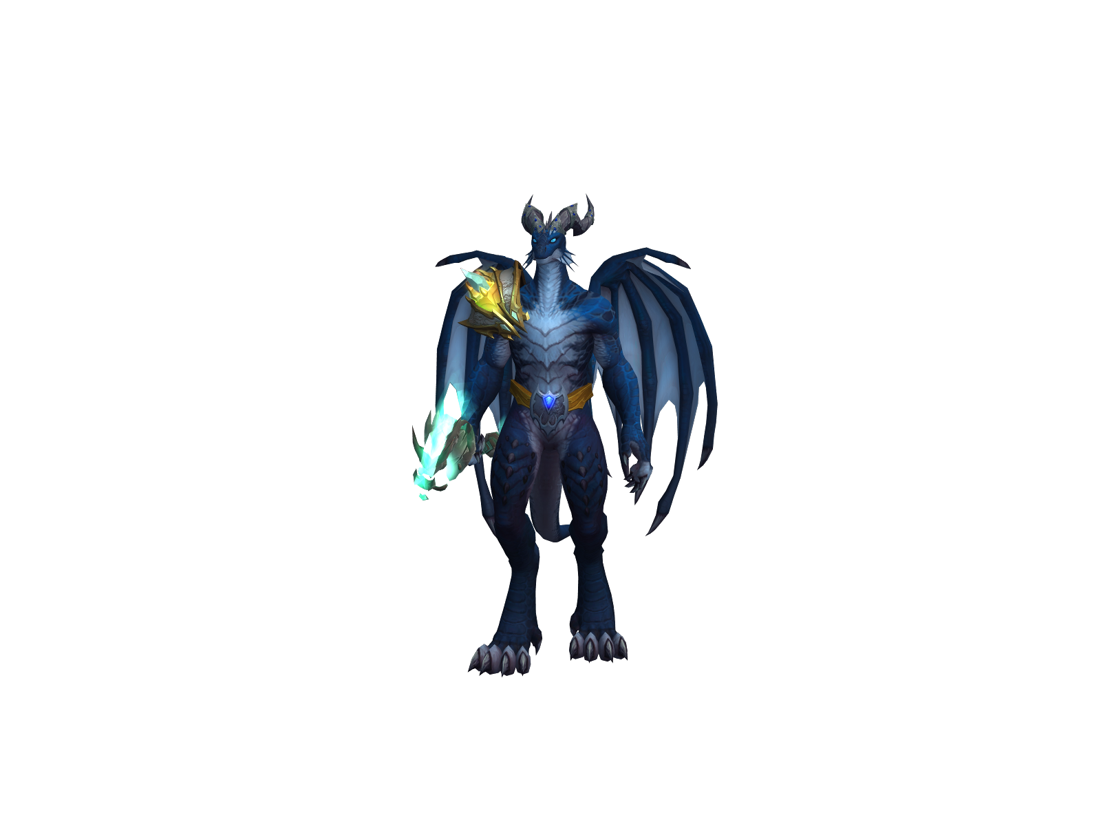 Lacivert 3D character render