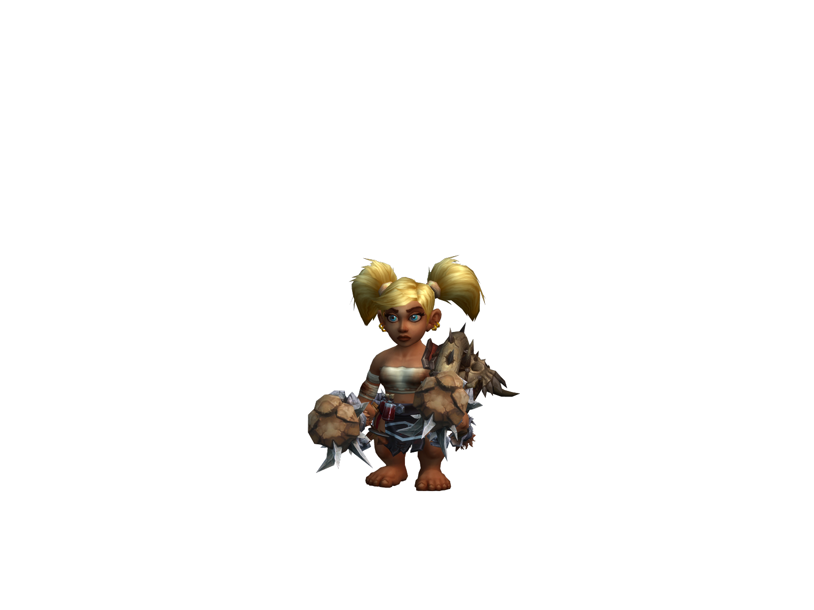 Neamon 3D character render