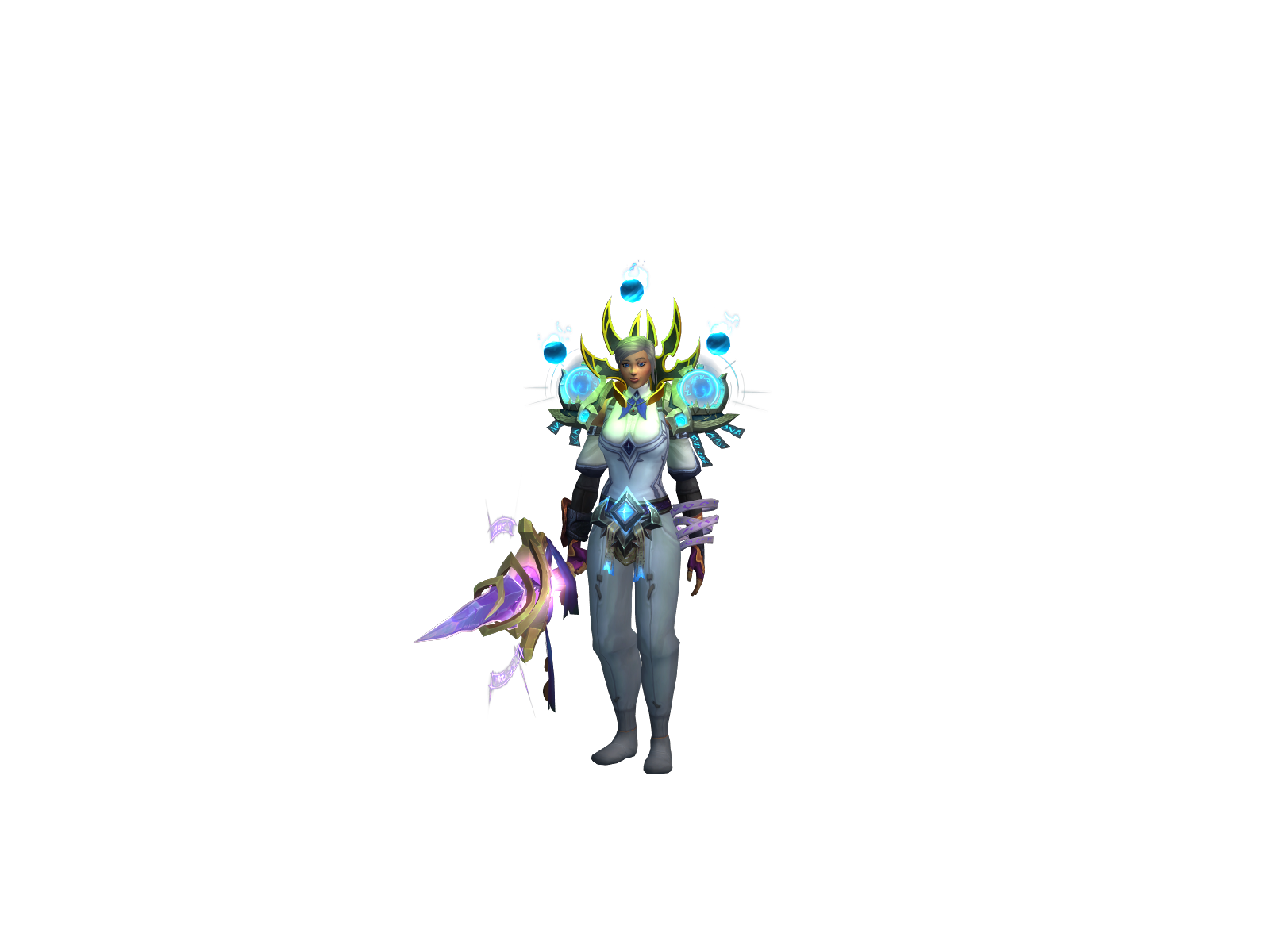Dns 3D character render