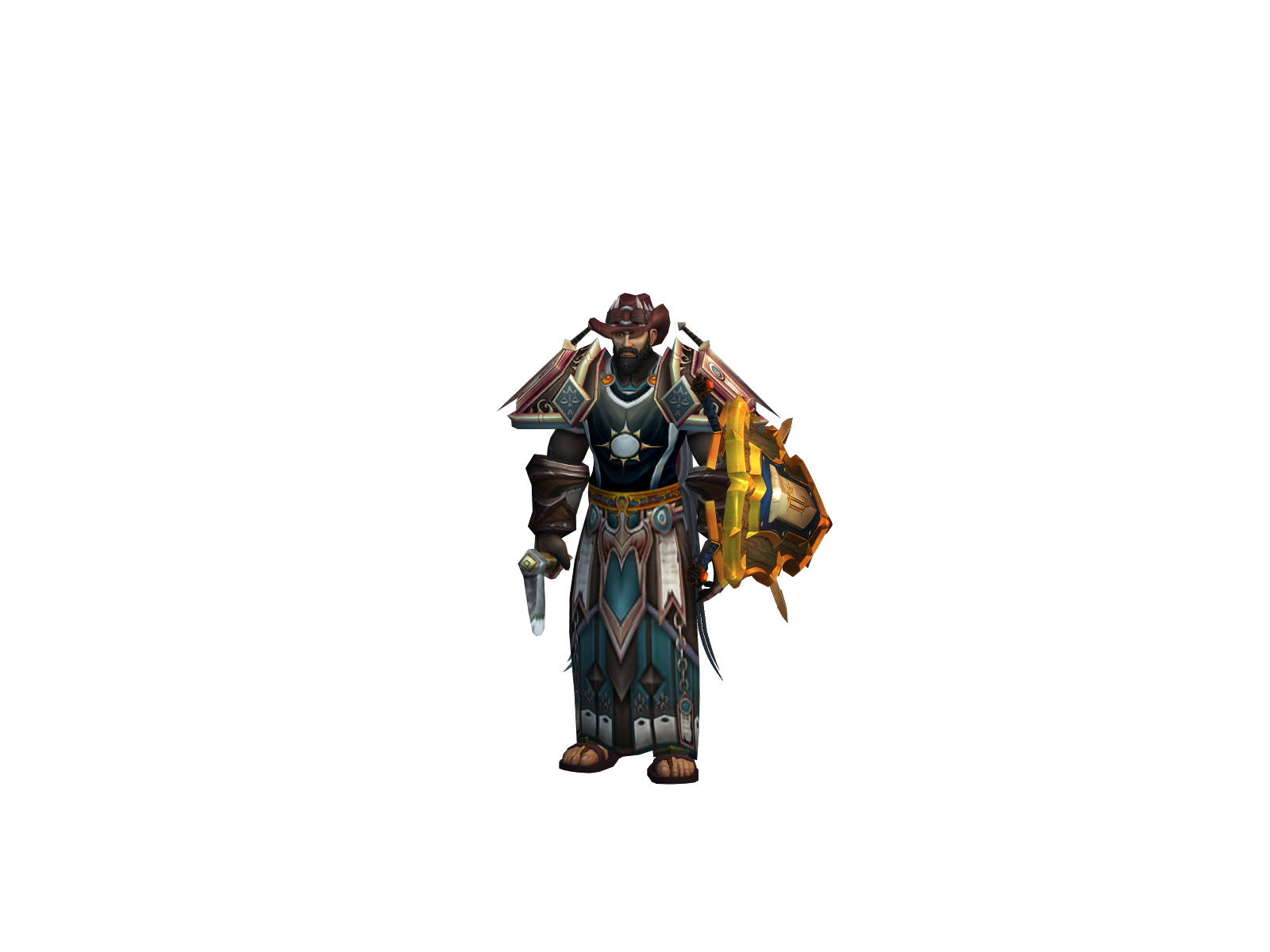 Cendarin 3D character render