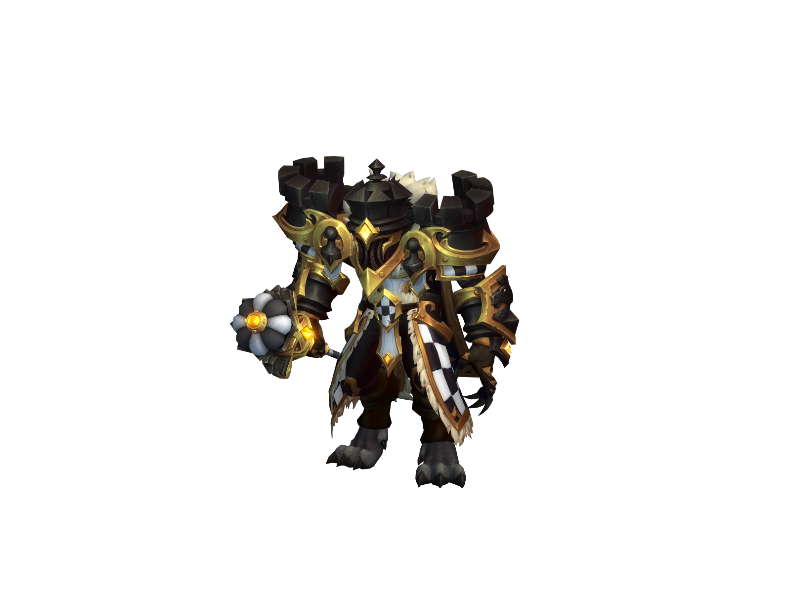 Elite 3D character render