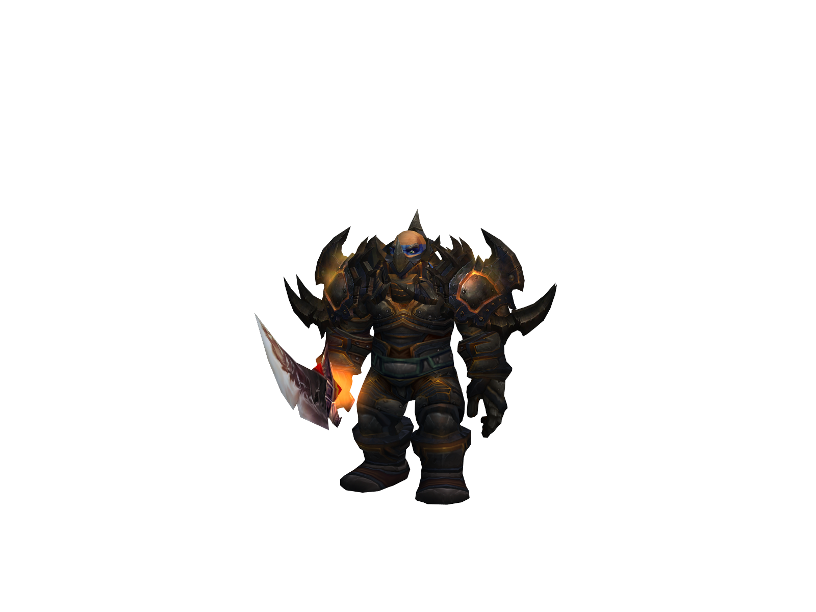 Karaflas 3D character render