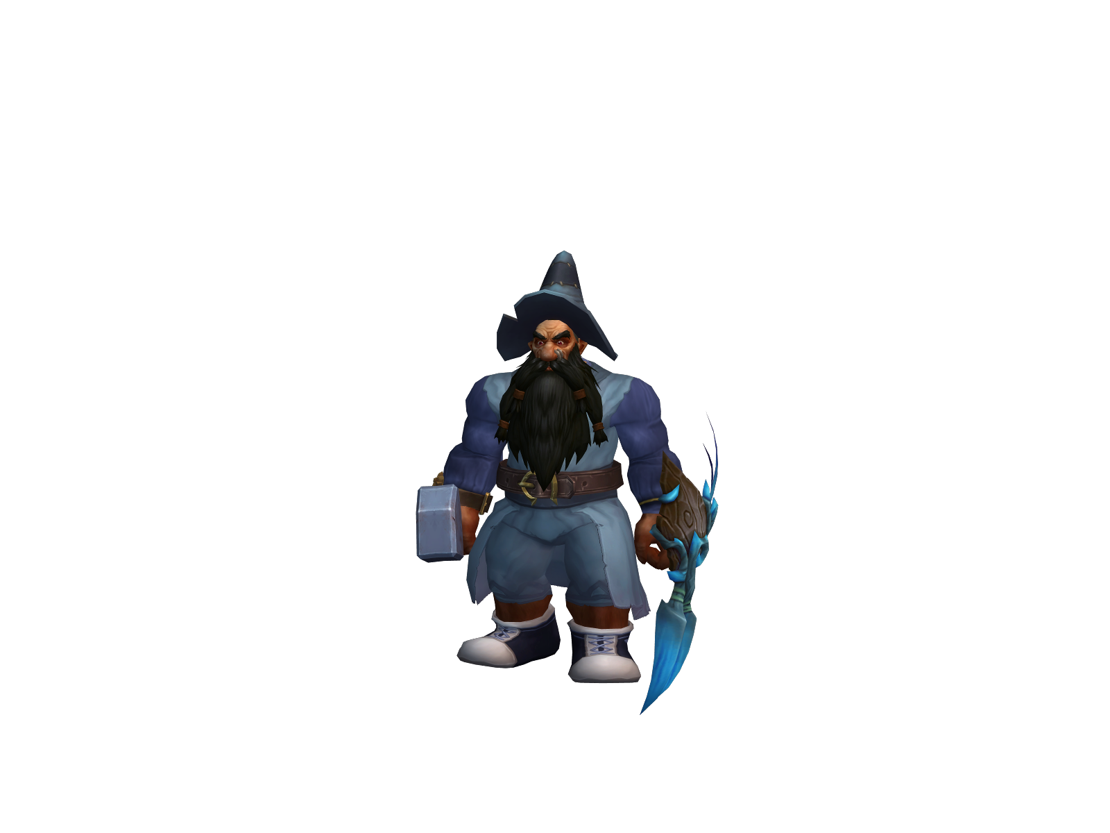 Doxic 3D character render