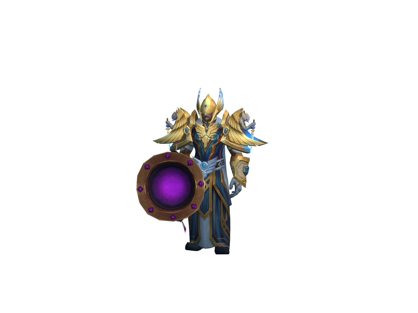 Zelic 3D character render