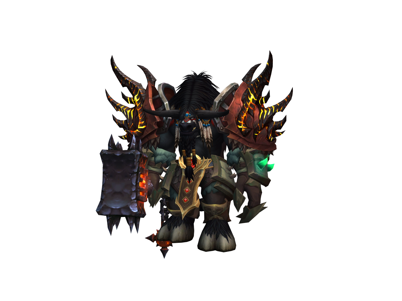 kalthar 3D character render