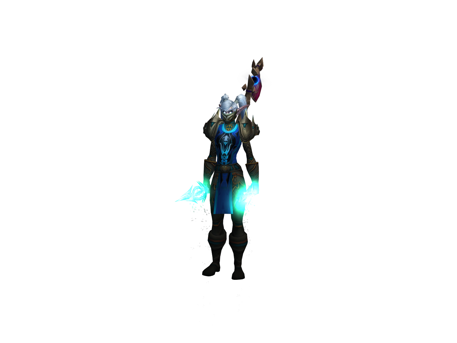 Dökkáëbi 3D character render