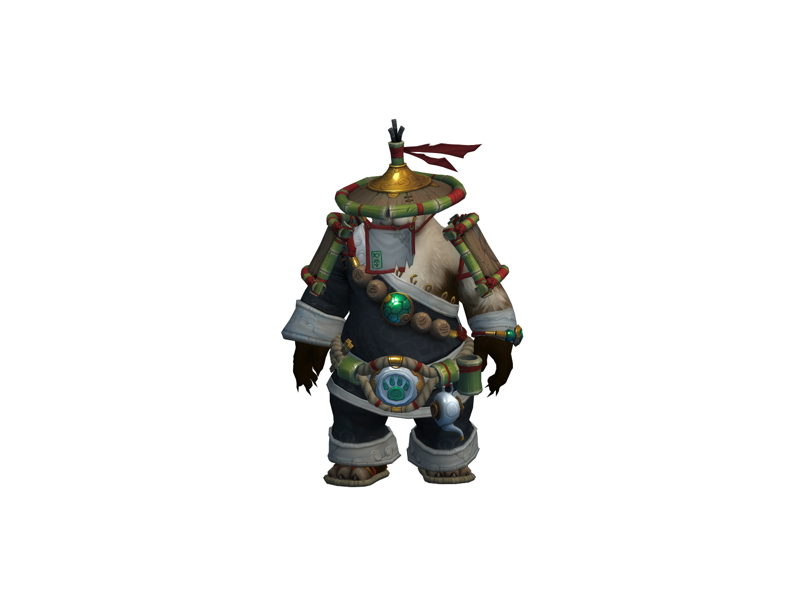 Tenzo 3D character render