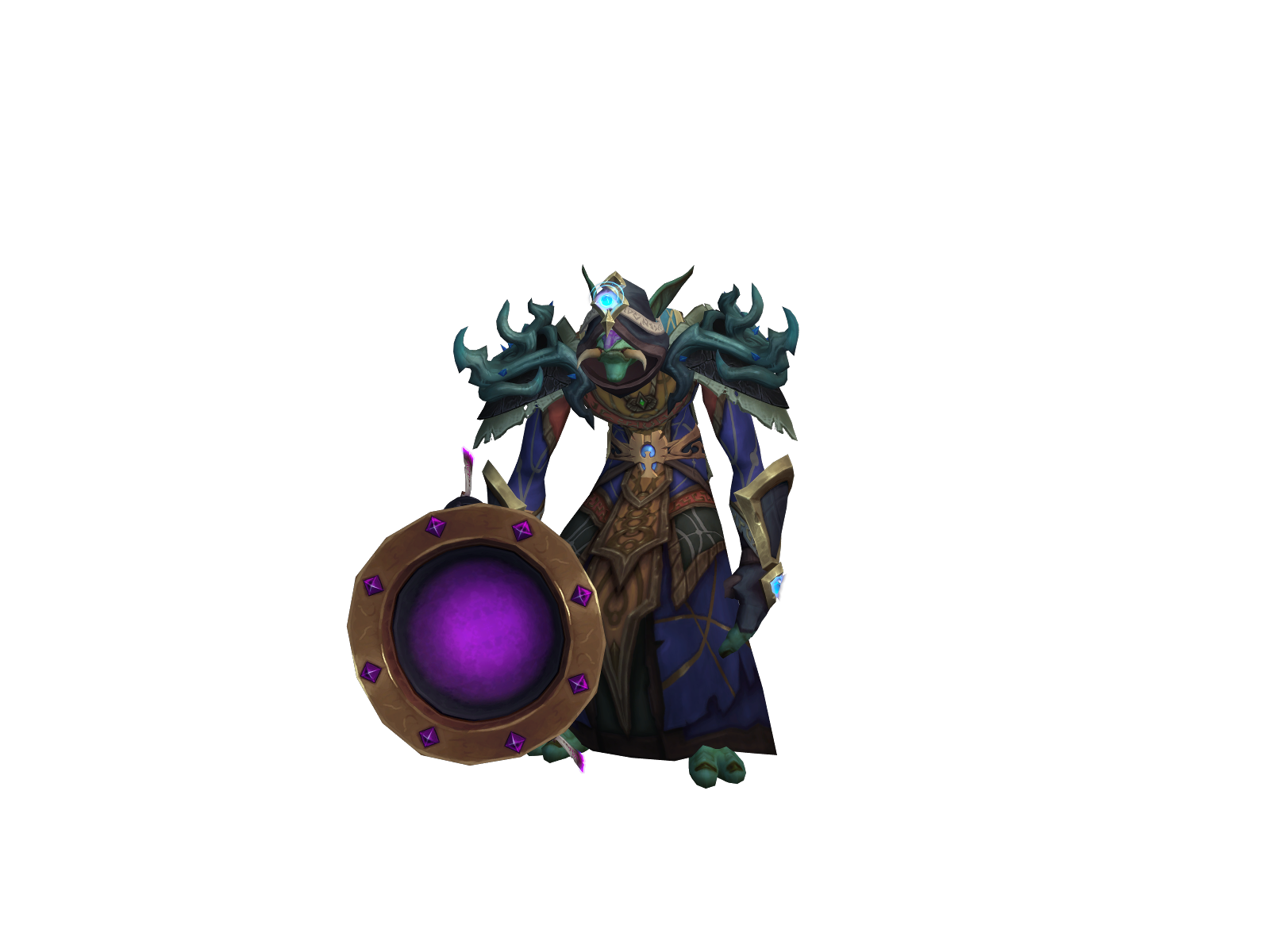 Montsegur 3D character render