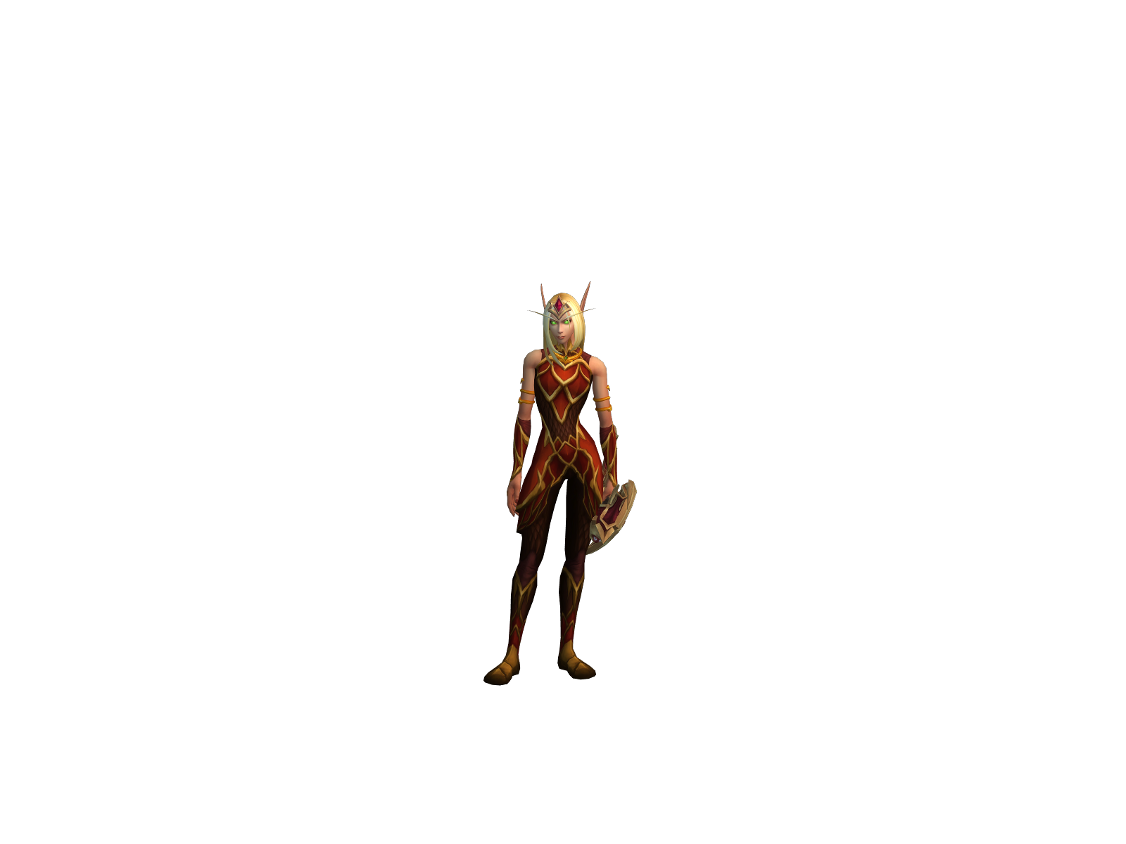 Haïls 3D character render