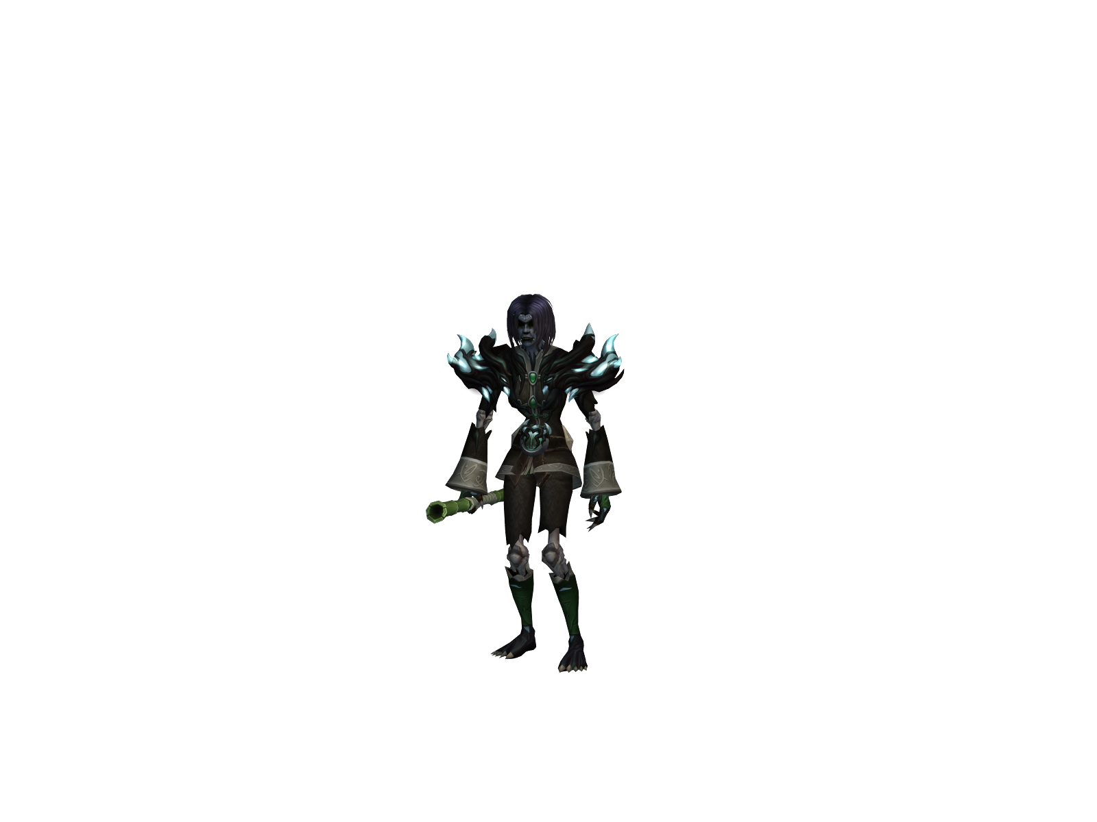 Bonet 3D character render