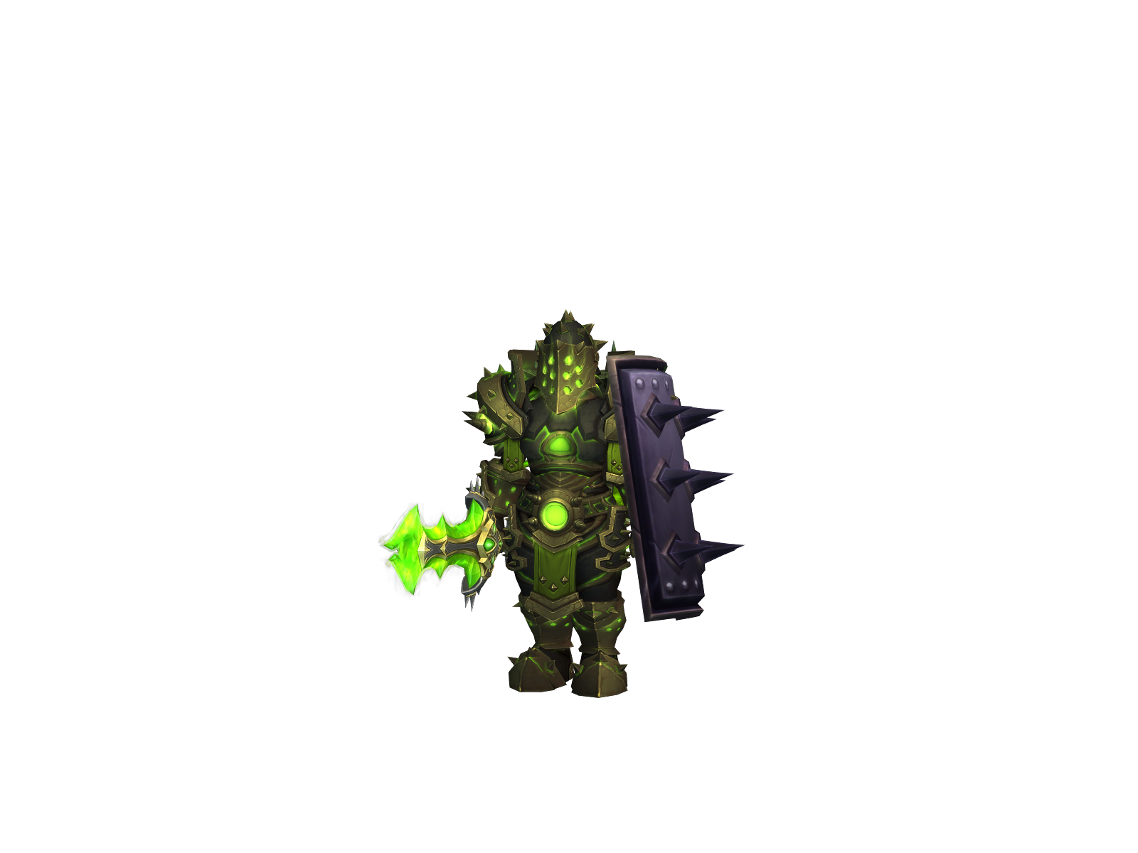 Wrathbringer 3D character render