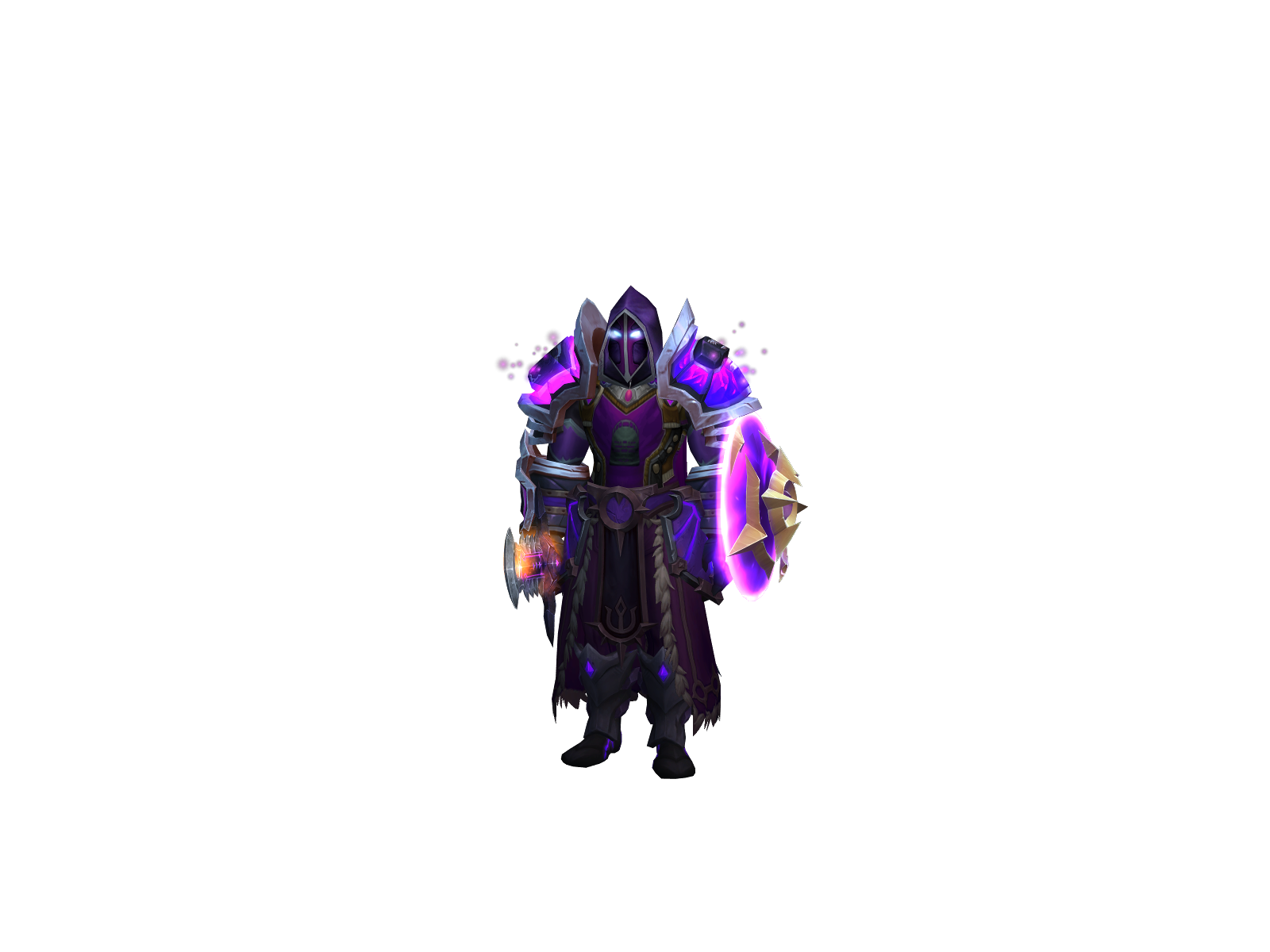 Glurack 3D character render
