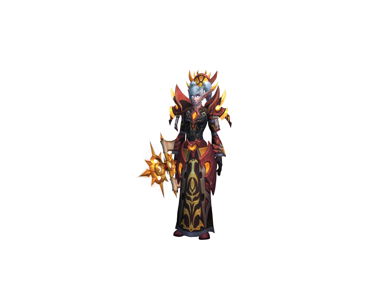 Carly 3D character render