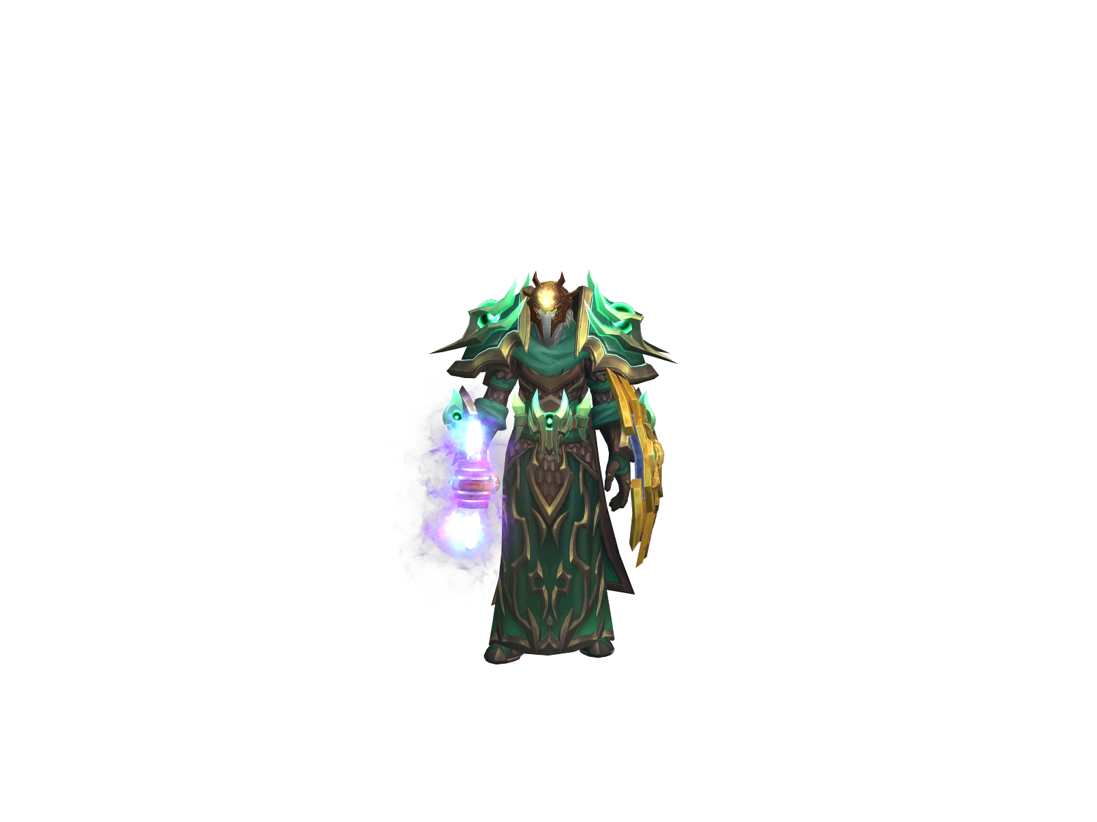 Mógtar 3D character render